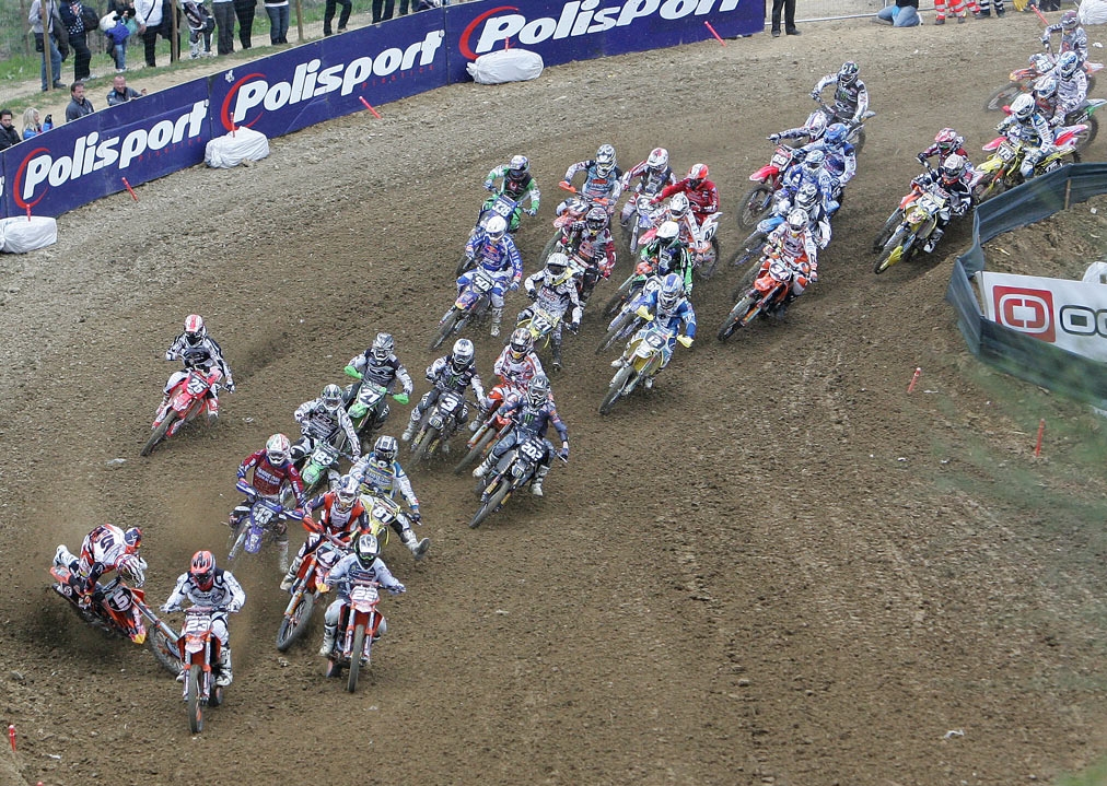 Chute départ MX2 - 01