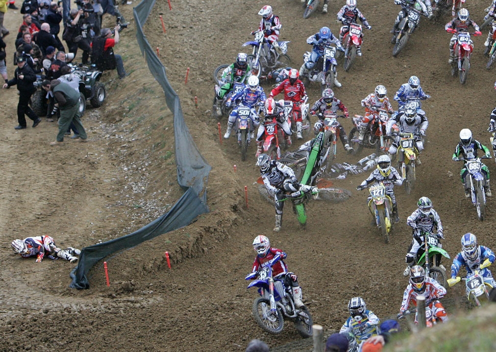 Chute départ MX2 - 03