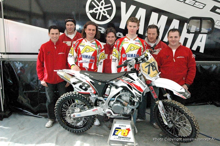 Yamaha 450 YZF - Yves Demaria